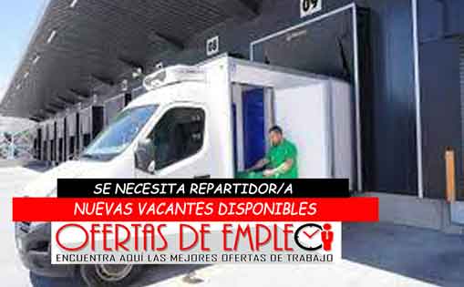 Se requiere repartidor/a 30h/semanales