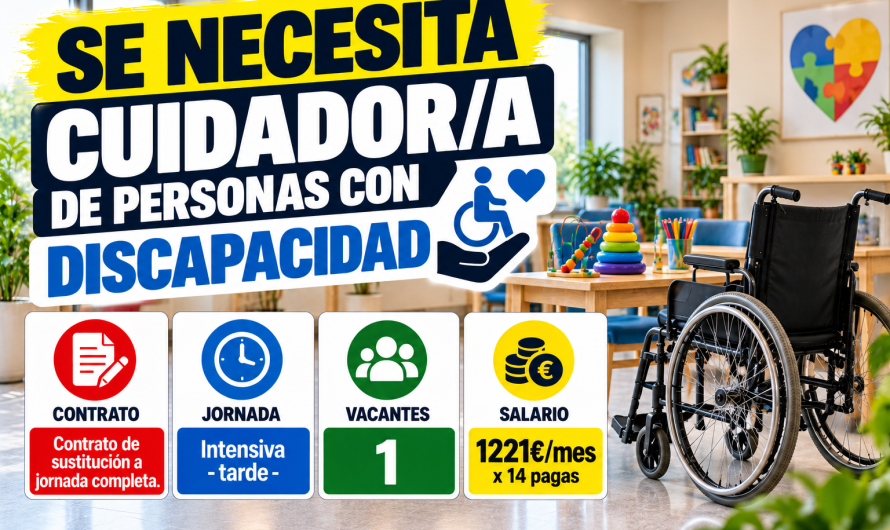 Cuidador/a de Personas con Discapacidad