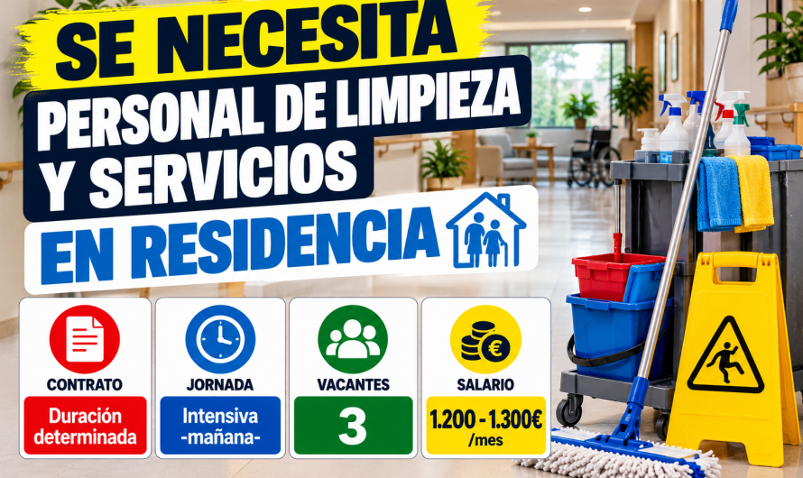 Personal de Limpieza y Servicios en Residencia